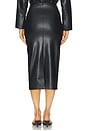 view 4 of 6 Straight Skirt To Midcalf in Black