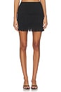 view 1 of 6 Fringe Mini Skirt in Black