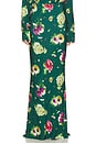 view 1 of 6 Obie Long Skirt in Floral Green Multi