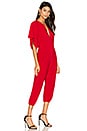view 2 of 3 Rectangle Jog Jumpsuit in Red