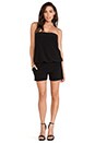 view 4 of 5 KAMALIKULTURE Strapless Romper in Solid Black