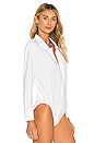 view 3 of 5 x REVOLVE NK Shirt Bodysuit in White