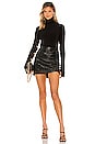 view 5 of 5 Long Sleeve Alligator Turtle Bodysuit in Black