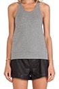 view 4 of 4 Racer Tank in Dark Grey