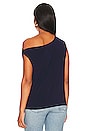 view 7 of 8 Drop Shoulder Top in True Navy