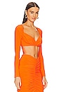 view 2 of 4 Cropped Sweetheart Top in Sos