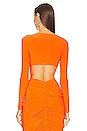 view 3 of 4 Cropped Sweetheart Top in Sos