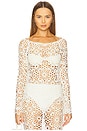 view 1 of 4 Off Shoulder Raglan Top in Cream
