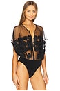 view 3 of 5 Super OS Sleeveless BF Bodysuit in Black
