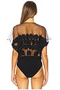 view 4 of 5 Super OS Sleeveless BF Bodysuit in Black