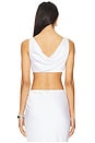 view 3 of 4 Maria Cropped Top in Snow White