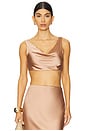 view 1 of 4 Maria Cropped Top in Cappuccino