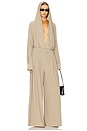 view 5 of 5 Hooded Super Oversized BF NK Shirt Bodysuit in Elm