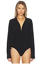 view 2 of 5 BODY SUPER OVERSIZED BOYFRIEND NK SHIRT in Black