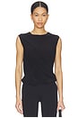 view 1 of 4 Sleeveless Twist Top in Black