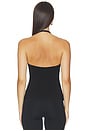 view 3 of 4 TOP HALTER in Black