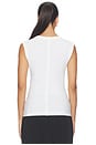 view 3 of 4 x Lifestyle Sleeveless Top in Snow White