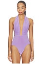 view 2 of 5 Wonderwoman Halter Mio in Lavender
