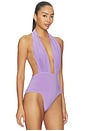 view 3 of 5 Wonderwoman Halter Mio in Lavender