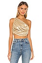 view 1 of 5 X REVOLVE Diana Crop Top in Gold Lame