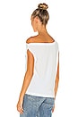 view 3 of 4 x REVOLVE Drop Shoulder Top in White