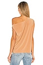 view 3 of 4 Drop Shoulder Top in Nude