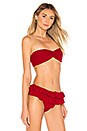 view 2 of 4 TOP BIKINI JOHNNY D in Red