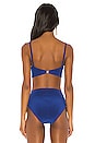 view 3 of 4 HAUT DE MAILLOT DE BAIN in Berry Blue