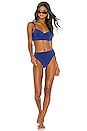 view 4 of 4 HAUT DE MAILLOT DE BAIN in Berry Blue