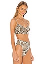 view 2 of 4 HAUT DE MAILLOT DE BAIN UNDERWIRE in Scale Python