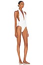 view 2 of 3 Halter Slinky Marissa One Piece in White