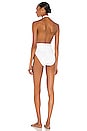 view 3 of 3 Halter Slinky Marissa One Piece in White