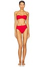 view 4 of 4 x REVOLVE Underwire Bikini Bottom in Tiger Red