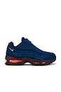 view 1 of 6 Air Max 95 Big Bubble Zip SP in Blue & Crimson Red
