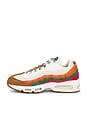 view 5 of 7 ZAPATILLA DEPORTIVA AIR MAX 95 in Sail, Metallic Silver, Total Orange, Sport Green, & Gym Red