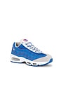 view 2 of 7 Air Max 95 Big Bubble Qs 2 in Blue Sapphire, Metallic Silver, & White