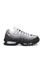 view 1 of 6 Air Max 95 Sneaker in Black, Blue Tint, White, & Medium Grey
