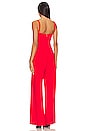 view 3 of 3 Romance Jumpsuit in Red