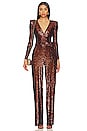 view 1 of 4 Elite Jumpsuit in Chocolate