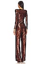 view 3 of 4 Elite Jumpsuit in Chocolate