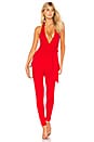 view 1 of 3 Dare Jumpsuit in Red