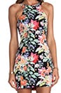 view 5 of 6 Full Bloom Racer Front Dress in Floral
