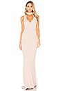 view 1 of 3 Diva Gown in Sand