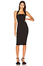 view 1 of 3 Boulevard Halter Dress in Black