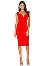 view 1 of 3 Madonna Midi Dress in Cherry