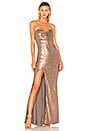 view 1 of 3 Valentina Gown in Bronze