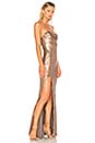 view 2 of 3 Valentina Gown in Bronze