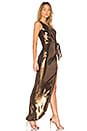 view 2 of 3 X REVOLVE Disco Drape Dress in Bronze