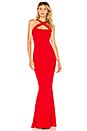view 1 of 4 Viva 2Way Gown in Red