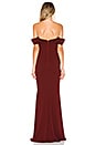 view 3 of 3 Camille Gown in Wine